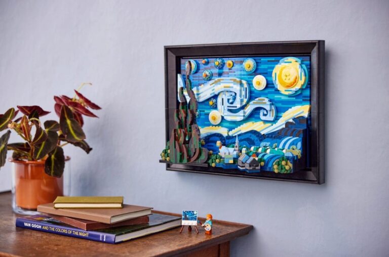 La “notte stellata” di van Gogh in stile LEGO è realtà, dal 1 giugno sarà tua!
