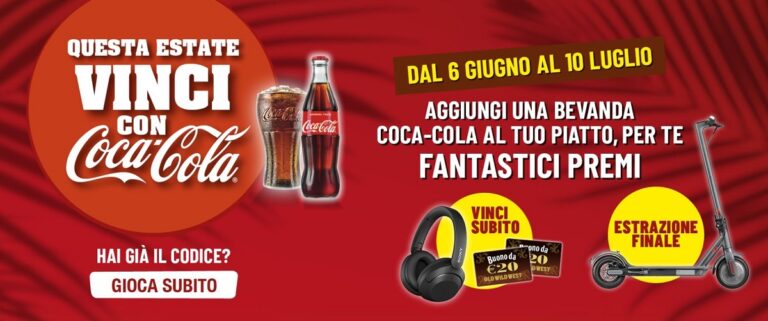 Old Wild West "Vinci con Coca-cola"