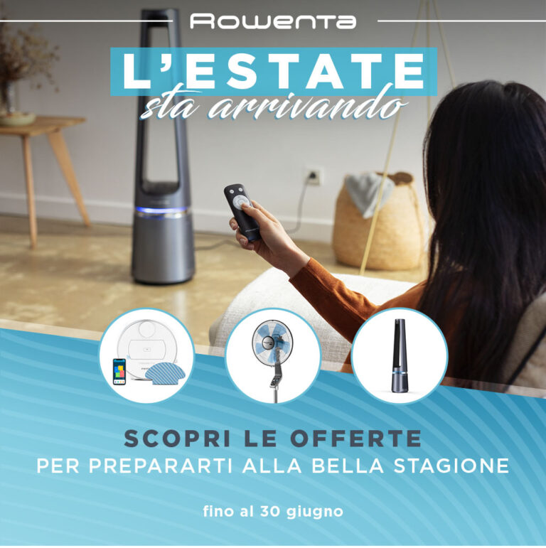 Preparati all’estate con i bestseller Rowenta fino al -40%!