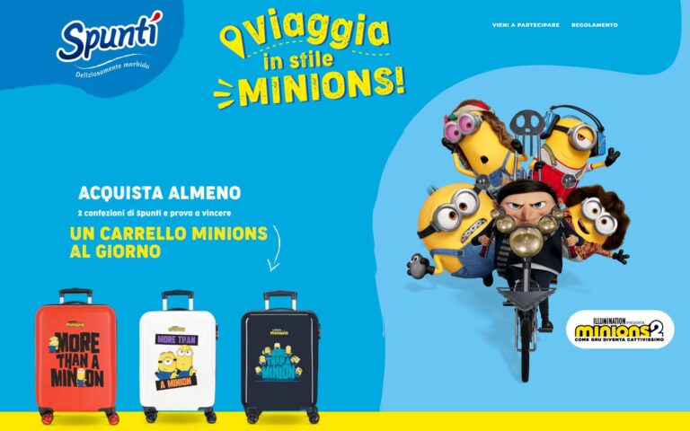 Viaggia in stile Minions - Concorso Spuntì