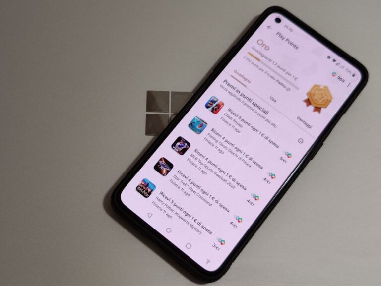 Google Play Points: come guadagnare punti e premi con i tuoi acquisti su Play Store