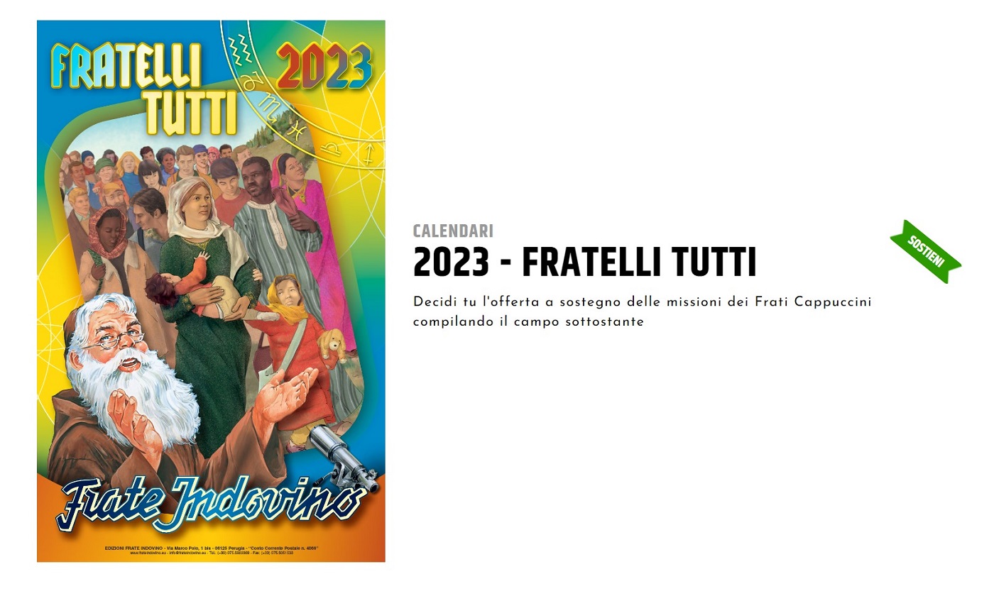 Calendario Frate Indovino 2023