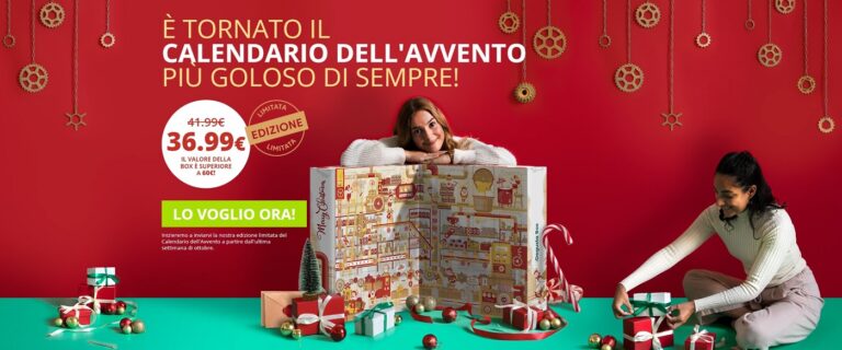 Degustabox: il calendario dell’Avvento  XXL più gustoso di sempre è tornato.. in edizione limitata