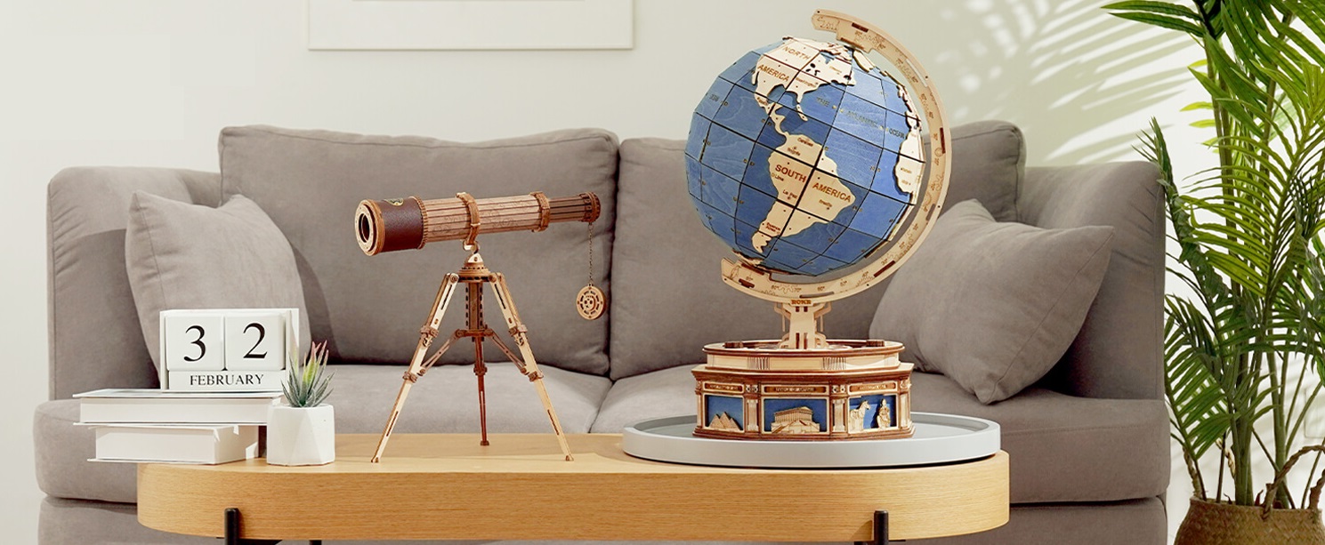 Puzzle 3D in legno