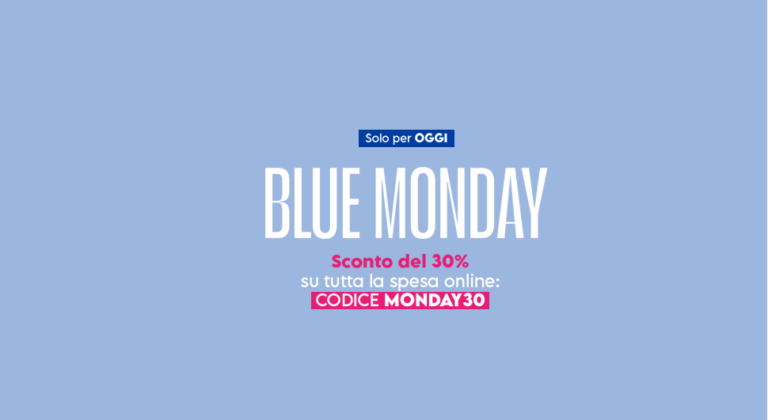 Con Caddy’s il Blue Monday diventa la festa degli sconti