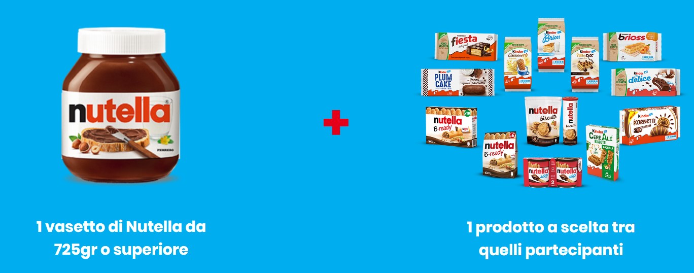Prodotti che partecipano al concorso Tazzine Nutella 2023