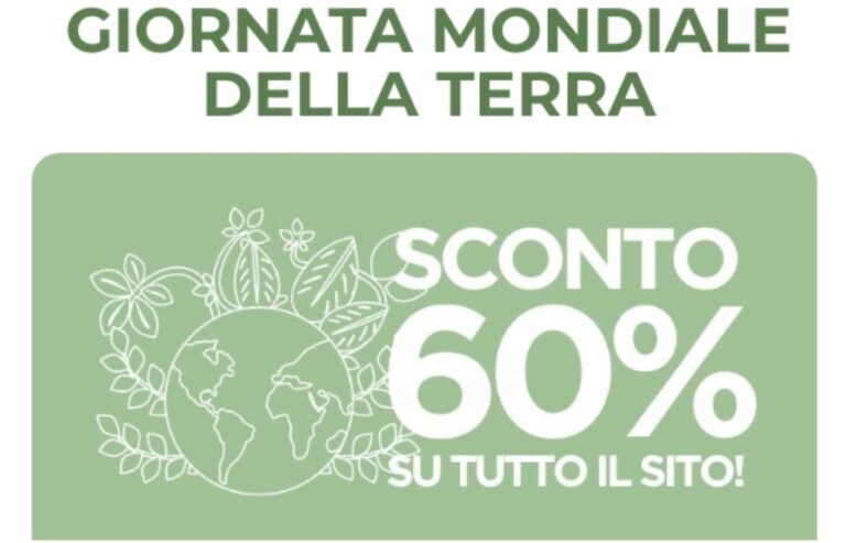 Bottega Verde festeggia la giornata della terra con il 60% di sconto SU TUTTO!