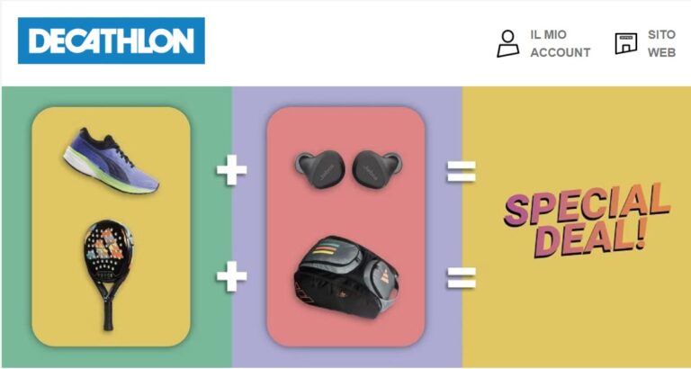 Decathlon: prezzi speciali dedicati ai completi sportivi!