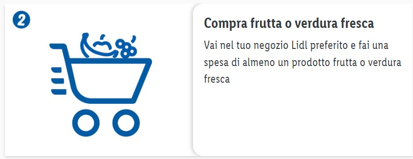 Concorso Lidl acquistare frutta e verdura fresca o nelle confezioni