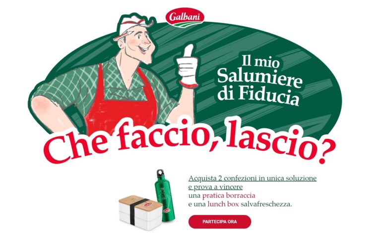 Concorso Galbani "il mio salumiere di fiducia"