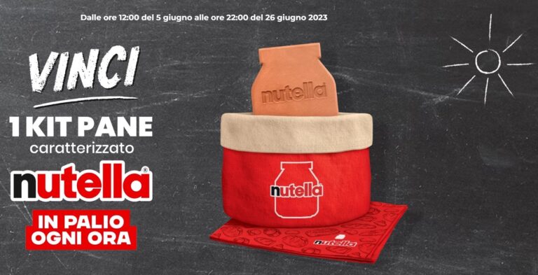 Concorso Nutella Kit Pane 2023