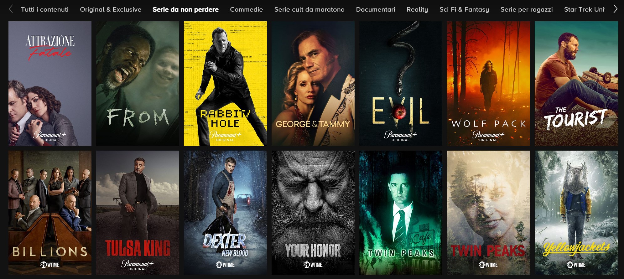 Serie Tv da non perdere su Paramount Plus