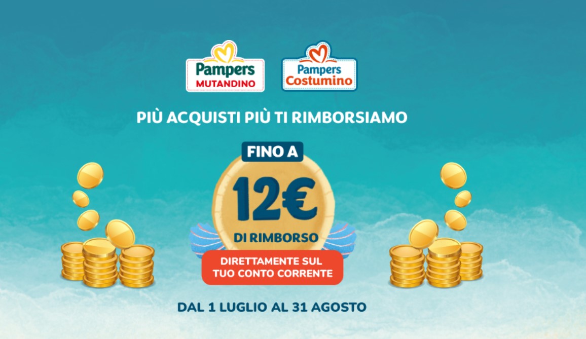 Cashback Pampers estate 2023