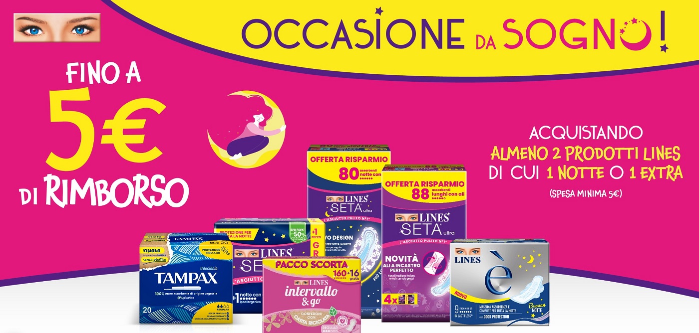 Cashback Lines da sogno