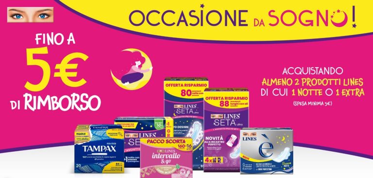 Cashback Lines da sogno