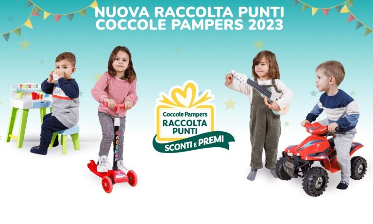 Raccolta punti coccole Pampers 2023