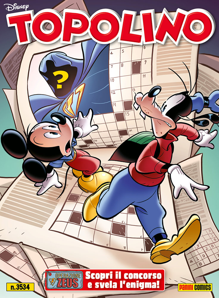 Cover Topolino 3534 Operazione Zeus