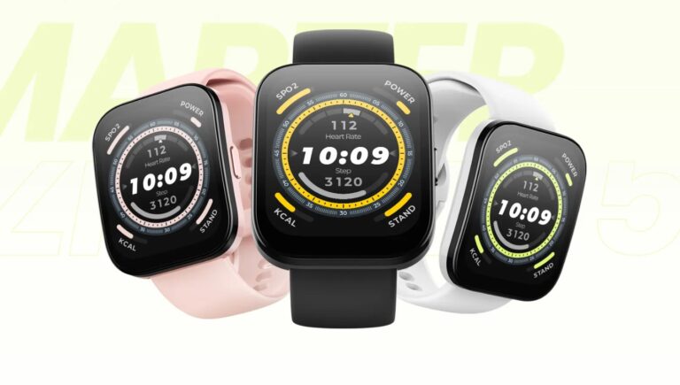 Amazfit Bip 5 finalmente disponibile in Italia: grande schermo e tante funzioni smart sotto i 100€