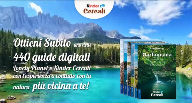 Concorso Kinder Cereali in collaborazione con Lonely Planet