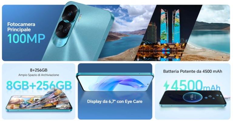 Honor 90 Lite: Amazon lo svende e tu te lo porti a casa con soli € 200