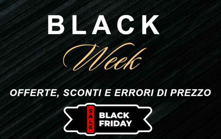 Black Friday Amazon 2023: quali sono le offerte imperdibili attive da oggi