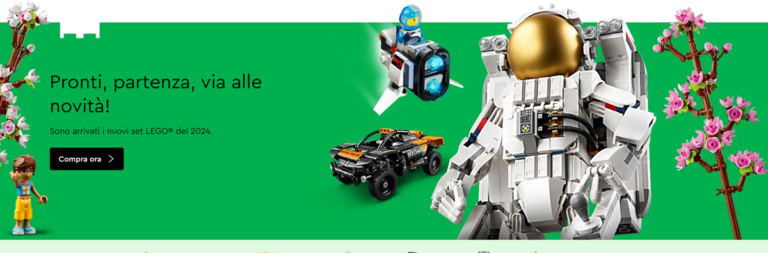 Lego: inizia il 2024 con lanci esclusivi e nuovi set