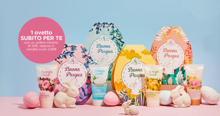 Bottega Verde: scegli il tuo ovetto di Buona Pasqua