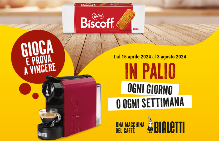 Concorso "vinci con Biscoff"