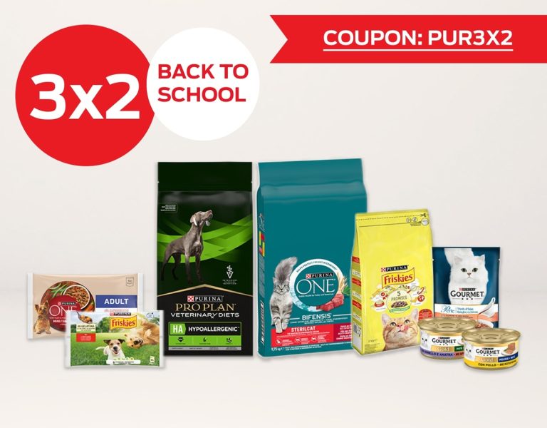 Offerta Purina 3×2: il meglio per il tuo pet, al prezzo giusto