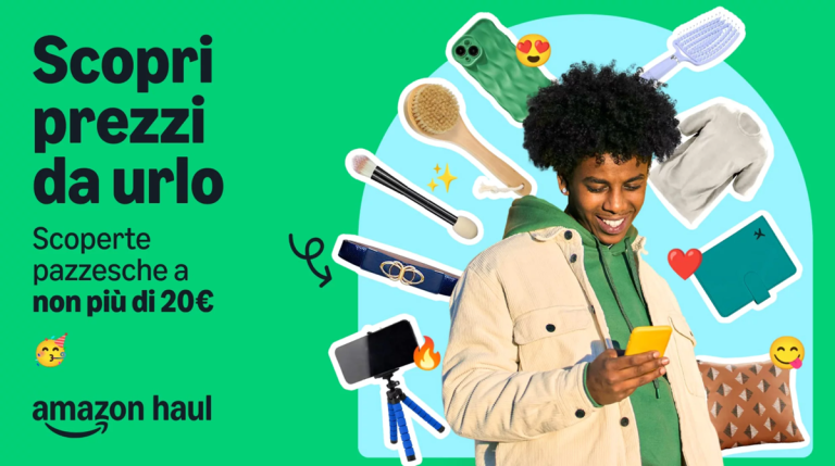 Amazon Haul sbarca in Italia: la sfida Low-Cost a Temu e Shein con prodotti sotto i 20€!