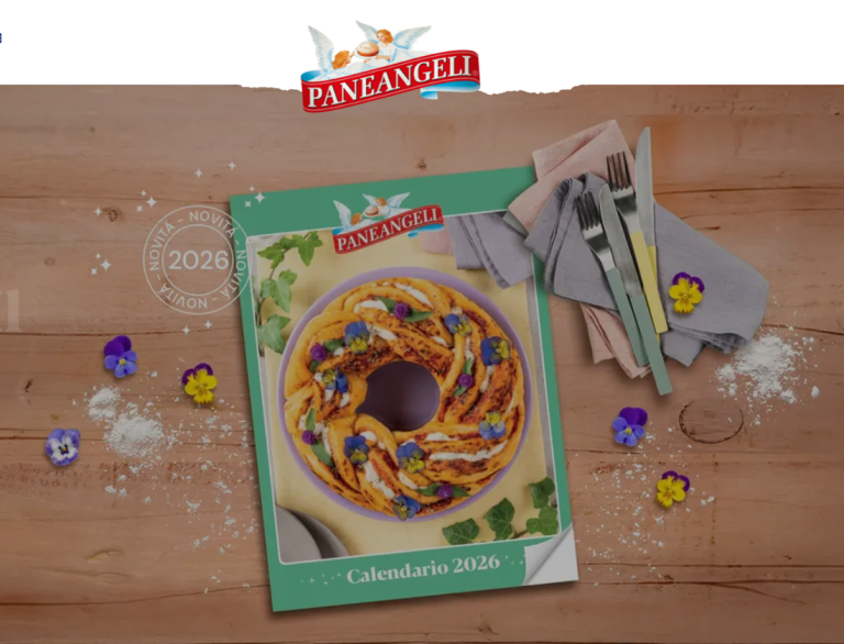 Calendario Paneangeli 2026 gratis: richiedilo subito!