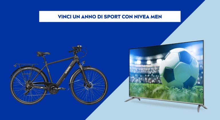 Concorso Nivea Men 2025: Vinci abbonamenti sportivi e una eBike Brera Freeman