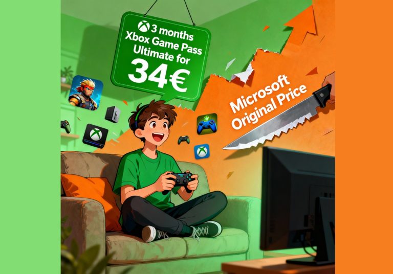 Microsoft alza i prezzi, Instant Gaming li abbatte: 3 mesi di Game Pass a soli 34€