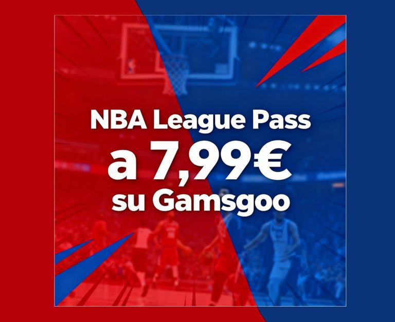 NBA League Pass a 7,99€/mese: l’imperdibile offerta GamsGo per gli appassionati di basket