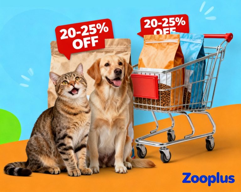 Codici Sconto Zooplus Novembre 2025: Fino al 25% sui migliori brand per cani e gatti