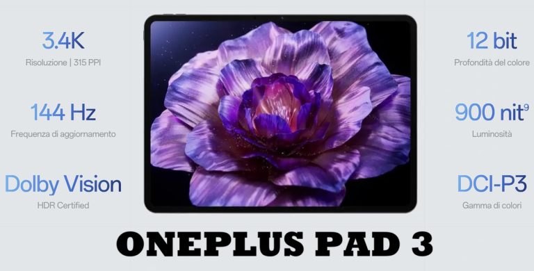 OnePlus Pad 3: Il tablet che tutti aspettavamo
