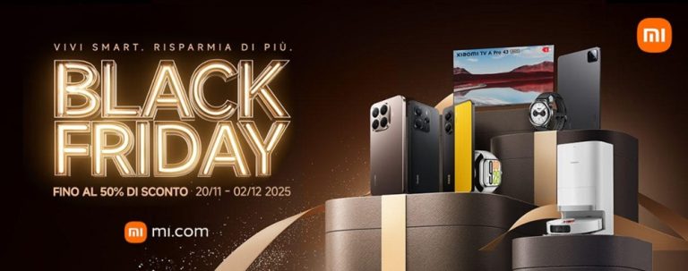 Black Friday Xiaomi 2025: le migliori offerte tech dell’anno
