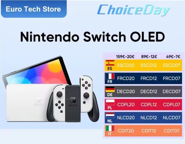 Nintendo Switch OLED ad un prezzaccio su AliExpress