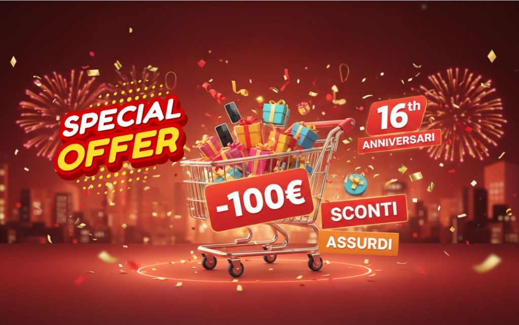 16 anniversario Aliexpress