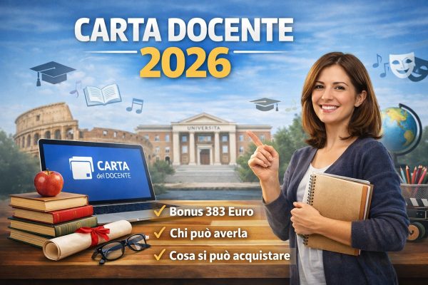 Carta docente 2026