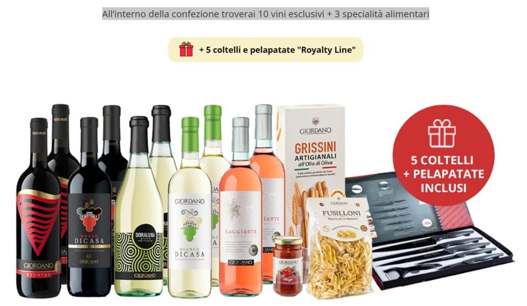 Giordano Vini - Vini, specialità alimentari e coltelli Royalty Line