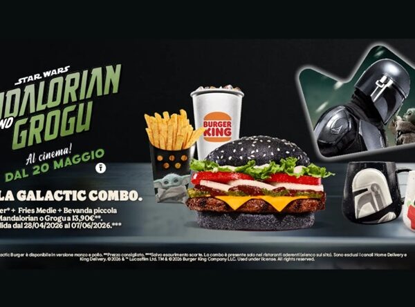 Burger King Tazze Star Wars: omaggio The Mandalorian e Grogu
