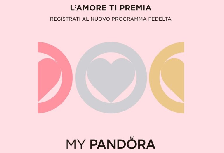 My Pandora: iscriviti gratis e ricevi subito il 10% di sconto sul prossimo acquisto