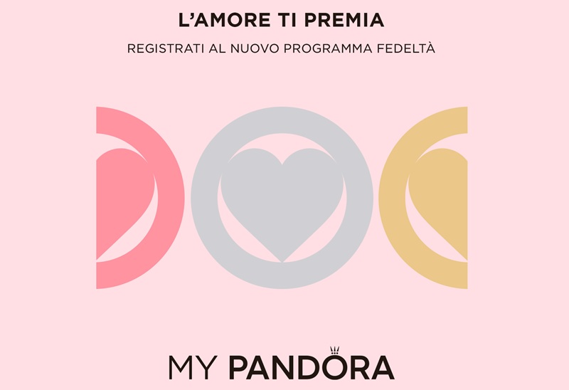 Pandora sconto benvenuto registrazione