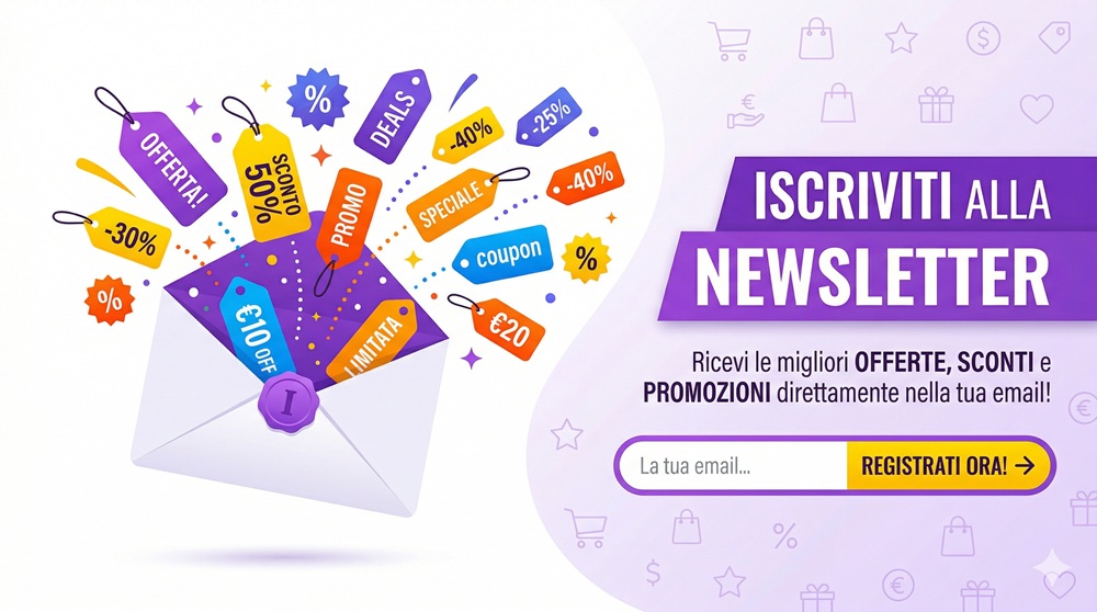 Newsletter Sconti A Nastro