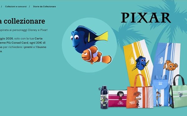 Conad - Pixar storie da collezionare