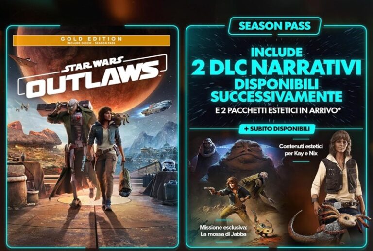 Star Wars Outlaws Gold Edition PS5 a soli 24,99€ su Amazon: sconto del 64%