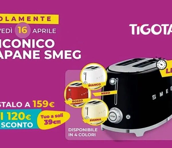 Tigotà smeg tostapane
