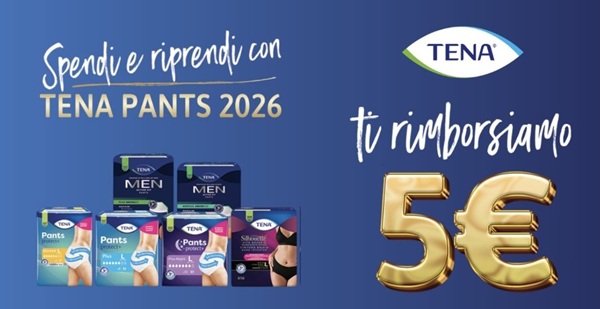 cashback Tena Pants 2026