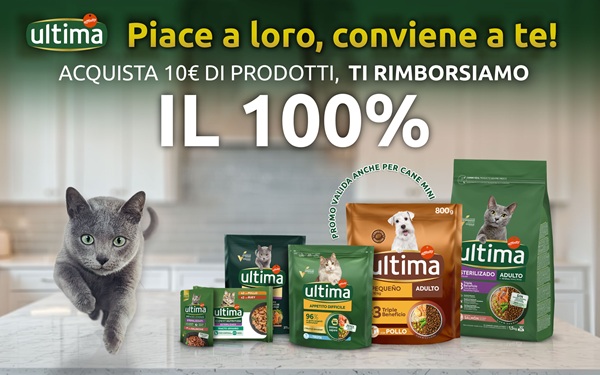 Cashback Ultima cani e gatti